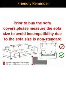 1pc Christmas Print Sofa Cover (Including 1pc Cushion Cover), Red Christmas Pattern, Dirt-Resistant & Pet-Scratch-Proof, Machine Washable, Home Decor Suitable For Living Room & Office - Red - View 4