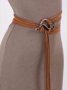 1 pièce Ceinture à nœud de corde grande taille pour femmes, chaîne de taille sorcière nordique, sangle de corps croisée de troll, accessoire de chaman viking, déguisement de pirate, elfe archer, foire, Halloween - A - Voir 11