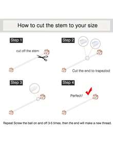 5 件装孕妇肚脐环 长条运动孕妇柔性生物塑料透明肚脐环 孕妇穿刺固定器 - 彩色 - 查看 8
