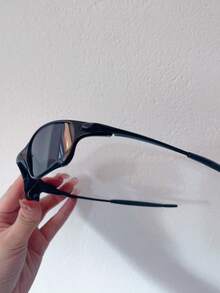 Men's And Women's Sunglasses - 全黑 - 查看 3