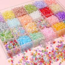 10g/Pack Approx. 120pcs Cat Eye Glass Beads, Suitable For DIY Jewelry Making, Personalized Necklace, Bracelet, Accessories