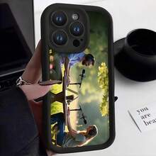 1pc Customized Personalized Pattern Grit Ladder Full Silicone Lens Protection Phone Case, Compatible With Apple 16, 15, 14, 13, 12, 11 Pro Max Series, Cat, Floral Bright Pink, Burgundy Red Fashion, Fashion, Colorful, Matching Phone Case, Simple Customized, Personalized, Unique, Mother's Day Gift Phone Case