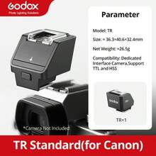 Godox Godox TR TTL Hot Shoe Riser Compatible With Canon E-TTL II Nikon I-TTL Fujifilm OM System TTL Systems For IT20 IT22 IT30PRO