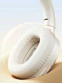 PHILIPS 飞利浦头戴式蓝牙耳机，TAH2120，运动型，电池寿命长，可折叠，降噪，适用于电脑游戏和电子竞技 - 白色 - 查看 7