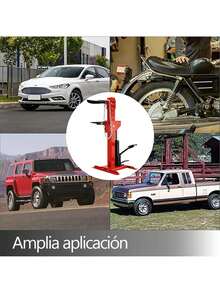 Compresor De Resortes Vertical Hidraulico 3t Taller Mecánico - Rojo - Ver 7