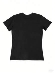 Playera League Of Legens, Jinx,calidad Tela E Imagen 100% . - Negro - Ver 4