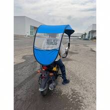 Toldo Morado Cubresol Para Motoneta Proteccin Sol Lluvia Rayos - MUCHOS - Ver 5