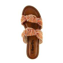 Sandalia Casual Plana Flat Doble Tira para Mujer Walki ELVIRA - Naranja - Ver 4