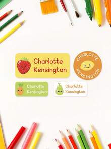 Custom Daycare Labels | Labels | School Supply Stickers | Waterproof Labels | Personalized Name Labels Back To School, Custom Name Labels, Waterproof Name Sticker Label Vinyl, Name Tags School Labels, Daycare Labels, Camp Labels