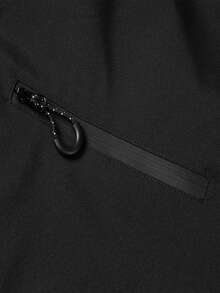 Yemwry Men Plus Size Stand Classic & Practical Collar Zip-Up Jacket, Ideal For Everyday Wear, Fall