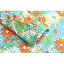 70s Outfits For Men Long Sleeve Casual Button Down 70s Disco Retro Paisley Shirt 70s Floral Vintage Hip Hop Shirts-20256688 - 顏色---7 - 查看 7