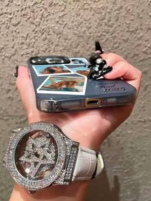 Anpassbares matter schwarzes Hochzeits-Handyhülle, kompatibel mit Apple XR, 11, 13, 14, 15 und 16 Pro Max. Es ist klar, modisch, leuchtend, niedlich, minimalistisch und passt perfekt zu Ihrem Handy. Es ist ein einzigartiges personalisiertes Geschenk für Freunde, Freundinnen und Mütter.