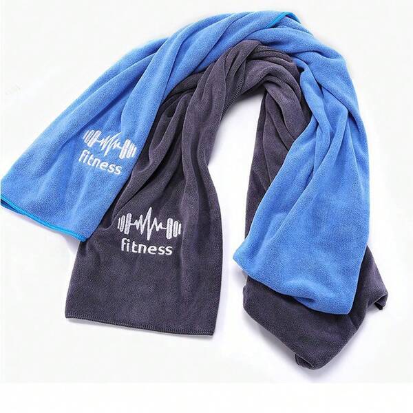 Sports Fitness Towel Fast Drying Fitness Equipment Anti-Slip Sports Sweat Towel Swimming Towel Microfiber Pool Towel 25*110cm, Click To See Full View Microfiber Gym Towel Set, Water Absorbent Sports Towels For Sweat, Long Large Size Super Soft Towels, Yoga Towel, Towel For Working Out, Sweat, Fitness