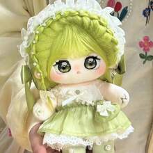 1pc/20cm Human Doll/Celebrity Doll/DIY Plush Doll - Requires You To Dress Up The Doll/Put On The Clothes You Made For Her - Can Be Used As A Wedding, Birthday Gift Or Collectible - Multicolor - View 5