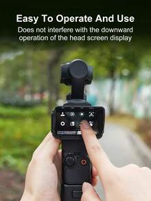 Sunshade For Osmo Pocket 3 Lightweight Screen Sunshade Anti-Glare Handheld Gimbal Camera Accessories Display Protection Cover Sunshade Light Protection Accessories