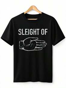 T-Shirt For Sleight Of Hand Magic Enthusiasts - Black - View 2