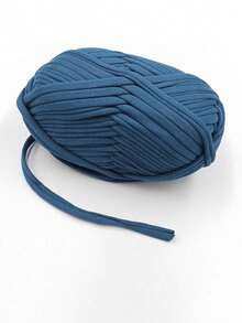 1pc Woven Fabric Strips DIY Craft Supplies For Bags, Toys, Shoes, Carpets, Storage Baskets - Blue - View 6