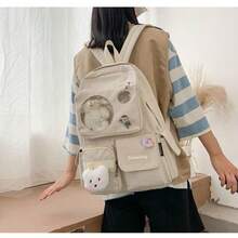 New Cartoon Backpack Student School Bag Leisure Multifunctional Travel Backpack - Multicolor - View 5