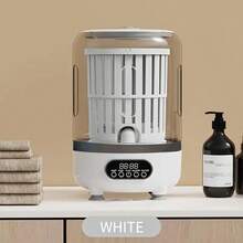 USB Rechargeable Portable Mini Washer & Dryer, Blue Light Design, With Rotating Drying Function, 3 Modes, Suitable For Washing Underwear, Socks, Home, Travel, Camping, Dorm Use - Multicolor - View 13