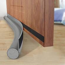 Vmingo Tira Guardapolvo Puerta Impermeable Adhesivo Burlete Aislar. - Gris - Ver 8