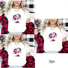 1 pièce/2 pièces/3 pièces Autocollants de transfert de chaleur pour tasse de Noël, Décalcomanies de presse à chaud DIY, Plastique durable pour la confection de t-shirts, la décoration de coussins, Autocollants vinyle lavables multicolores - Applicable sur les sacs à dos, les coussins, les pantalons, les housses de canapé, de haute qualité et résistant à la décoloration