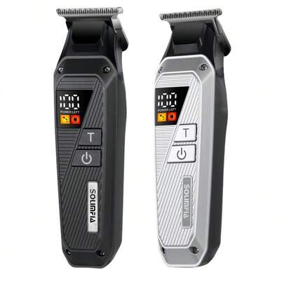 1pc USB Rechargeable 5W Electric Hair Clipper, Gradient Trimming Carving Automatic Grinding Hair Trimmer