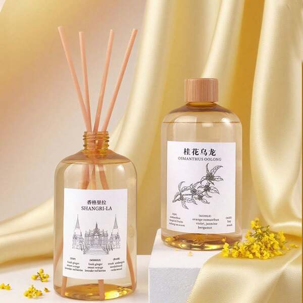 Large Capacity Flameless Scented Diffuser, Fragrance Refill/Diffuser Decor/Desktop Decor, Pear/White Tea Scent, Suitable As Holiday/Birthday Gift For Friends And Elders