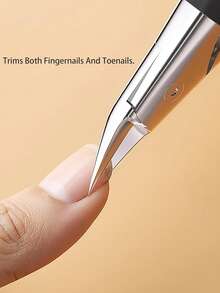 1 pieza Cortaúñas biselado - Herramienta podológica para uñas gruesas/encarnadas, diseño angulado tipo pico de águila y filo duradero (Spa/Regalo) - Negro - Ver 4