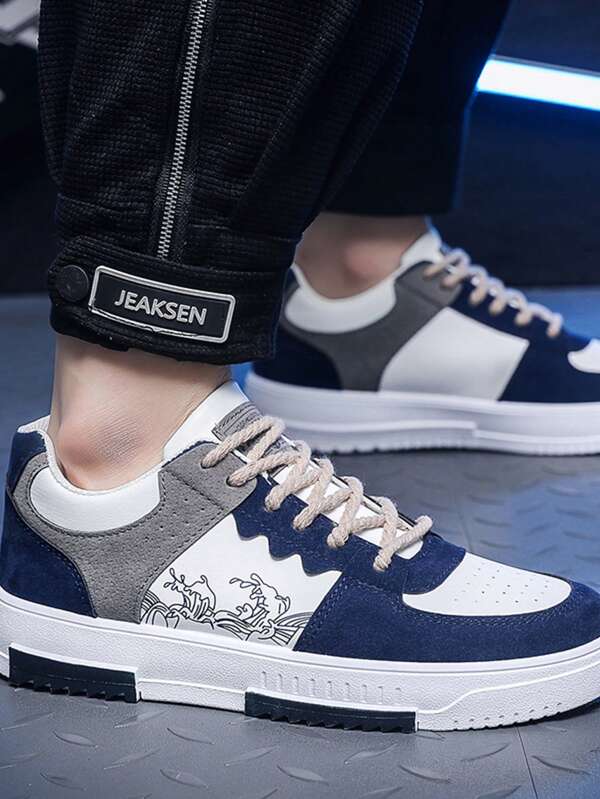 Zapatos de moda para hombres, zapatillas casuales, zapatos populares cómodos y versátiles para skateboard