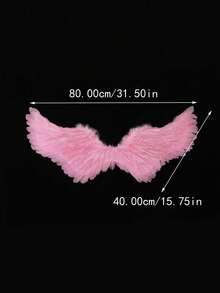 1pc Angel Devil Feather Wings Personalized Costume Prop, Suitable For Holidays, Performances, Cosplay, Halloween
