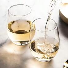 1/6 件水晶玻璃杯，红酒杯，香槟杯，威士忌杯，冰饮杯，冰茶杯，适用于鸡尾酒、香槟、果汁、牛奶、苏打水，非常适合家庭、酒吧、派对、夏季、礼物