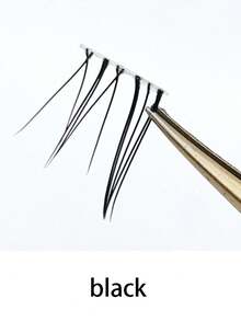 100 件睫毛套装 - 蓬松灰褐色单根睫毛，自然韩式浓密睫毛，B 卷翘，附赠随机底部睫毛卡 睫毛簇，睫毛簇，单根睫毛，睫毛，假睫毛 - B - 查看 13