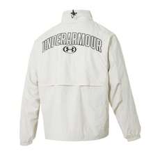 Under Armour 男士輕便運動外套 SPORTSTYLE 連帽設計聚酯纖維裡料日常休閒訓練外套 6010131-110 - 6010131-110 - 查看 2