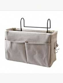 1 pezzo Borsa portaoggetti da comodino, cestino portaoggetti da dormitorio, borsa appendi-comodino, portaoggetti da comodino, arredo camera da letto, decorazione per la casa, decorazione camera da letto, decorazione, armadietto, forniture essenziali per studentati, articoli per il ritorno a scuola - Multicolore - Visualizzare 14