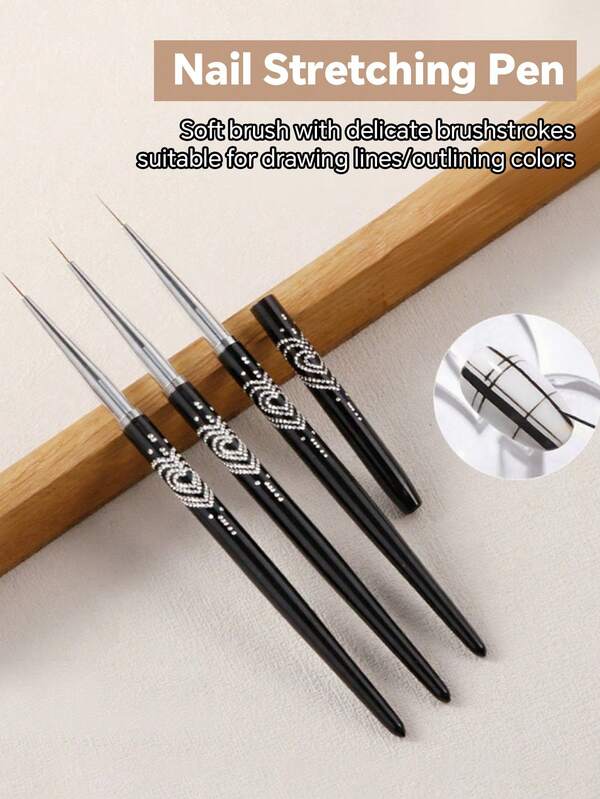 Metall-Herzförmiger Fingerhalter mit Loch zum Üben für Anfänger, Lange Nagelständer, Nagel-Werkzeug Weihnachten