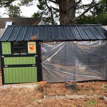 1pc Thick Waterproof Transparent Tarpaulin - 5 Mil Tear-Resistant Windproof Garden Transparent Polyethylene Tarpaulin With Grommets, PVC Tarpaulin For Winter Window Protection And Winter Protection