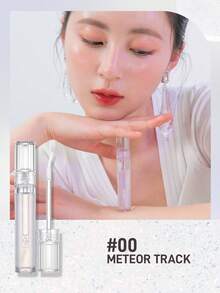 Rom&nd Romand GLASTING WATER GLOSS Shimmering Coloring | Long-Lasting Non-Greasy | Lightweight Lip Gloss,4.3g/0.15oz - 00 METEOR TRACK - 查看 2