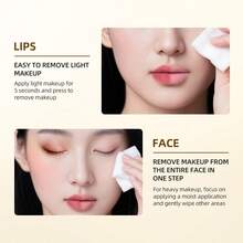 Zeesea Double Layer Eye And Lip Makeup Remover, Removes Waterproof Makeup 80ml - Clear - View 9