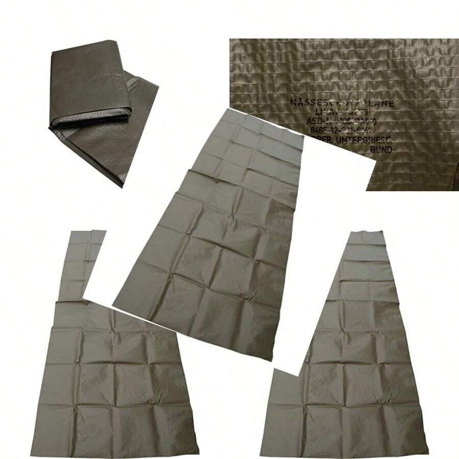 Groundsheet Underlay Tarpaulin German Bundeswehr Issue Olive Military ...