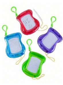 2/6/12 piezas Mini Pizarra Magnética, Libreta de Mochila y Llavero, Pizarra de Dibujo y Escritura Borrable, Regalos Perfectos para Cumpleaños, Fiestas, Día de San Valentín, Regreso a Clases, Halloween [Color y Estilo Aleatorio] [Algunos Accesorios de Colores] - Multicolor - Ver 9