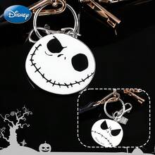 Disney 1/2pcs Officially Licensed Tim Burge Dark Style Christmas Nightmare Jack Skellington Alloy Keychain Made Of Alloy Material Colour-Fast Can Be Used As A Portable Pendant Car Key Backpack Decoration A Festive Gift Dark Aesthetic Collection Commemorative Personalized Metal Polish The Top Choice For Limited Edition Halloween And Christmas Gifts - Black - View 12
