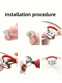 Tampa de panela de aço inoxidável com alça, 1 peça, 2 peças e 3 peças, adequada para tampas de panelas elétricas, assadeiras, frigideiras - resistente a altas temperaturas, acessórios de cozinha anti-escaldantes, acessórios para ferramentas - Multicolorido - Ver 6