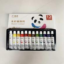 Set de pintura de acuarela de 12/18/24 colores vibrantes - Tubos de 0.17 Oz, suministros de arte profesionales para principiantes, estudiantes y adultos, ideal como regalo de vuelta a clases, proyectos de pintura creativos, excelente para invierno y año nuevo