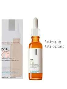 Pure Vitamin C10 Serum, suero antiarrugas antioxidante con Vitamina C para mayor luminosidad, apto para todo tipo de piel, 30ml - Multicolor - Ver 6