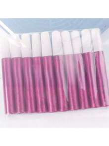 10 支装多色闪光胶棒 - 可水洗闪光胶棒套装、DIY 艺术和工艺闪光笔、用于艺术项目的闪光凝胶笔、各种颜色的毕业帽装饰 - 彩色 - 查看 11