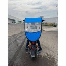 Toldo Morado Cubresol Para Motoneta Proteccin Sol Lluvia Rayos - MUCHOS - Ver 4