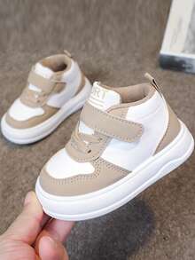 1双婴儿秋冬时尚舒适柔软休闲运动鞋 - 卡其色 - 查看 1