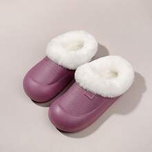 1 Pair Winter Plush Warm Shoes Women's Mini Plush Slippers - Comfortable Faux Suede Wool Lined Winter Boots, Anti Slip Lightweight Short Boots Suitable For Cold Weather, Fashionable And Comfortable Black, Beige, Brown Casual Shoes - Perfect For Daily Wear, Outdoor Activities, And Holiday Styling ﻿