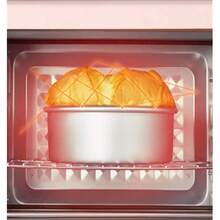 1 包不粘深铝制圆形蛋糕盘，带可拆卸底部，迷你蛋糕盘，圆形铝制蛋糕盘，用于家庭聚会烘烤迷你蛋糕披萨、乳蛋饼（2/4/6/8 英寸） - 彩色 - 查看 4