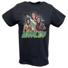 Bayley Money In The Bank Three Pose Black T-Shirt - 黑色 - 查看 1